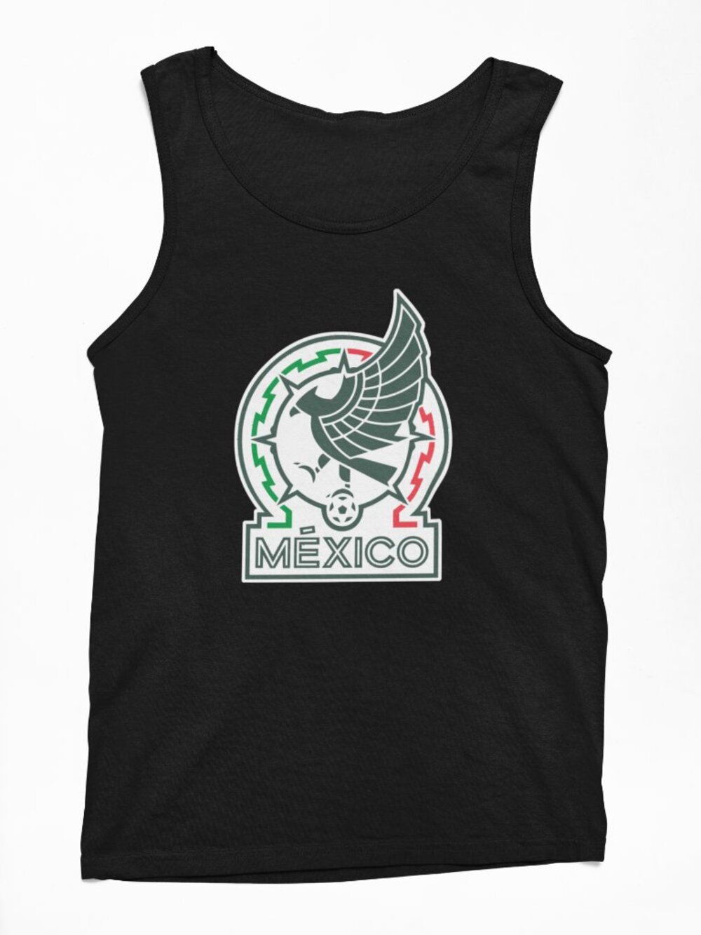 NEW Mexico Soccer Logo Tank Top BLACK
